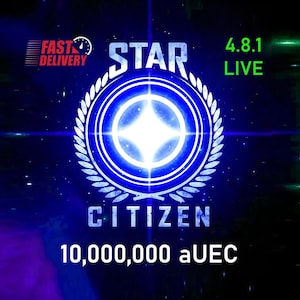 Star Citizen - 10.000.000 aUEC (Crediti) per la versione 4.8.1 LIVE ~ Consegna in 15 minuti -