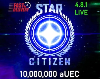 Star Citizen - 10,000,000 aUEC (Credits) for 4.8.1 LIVE ~ 15 min delivery -