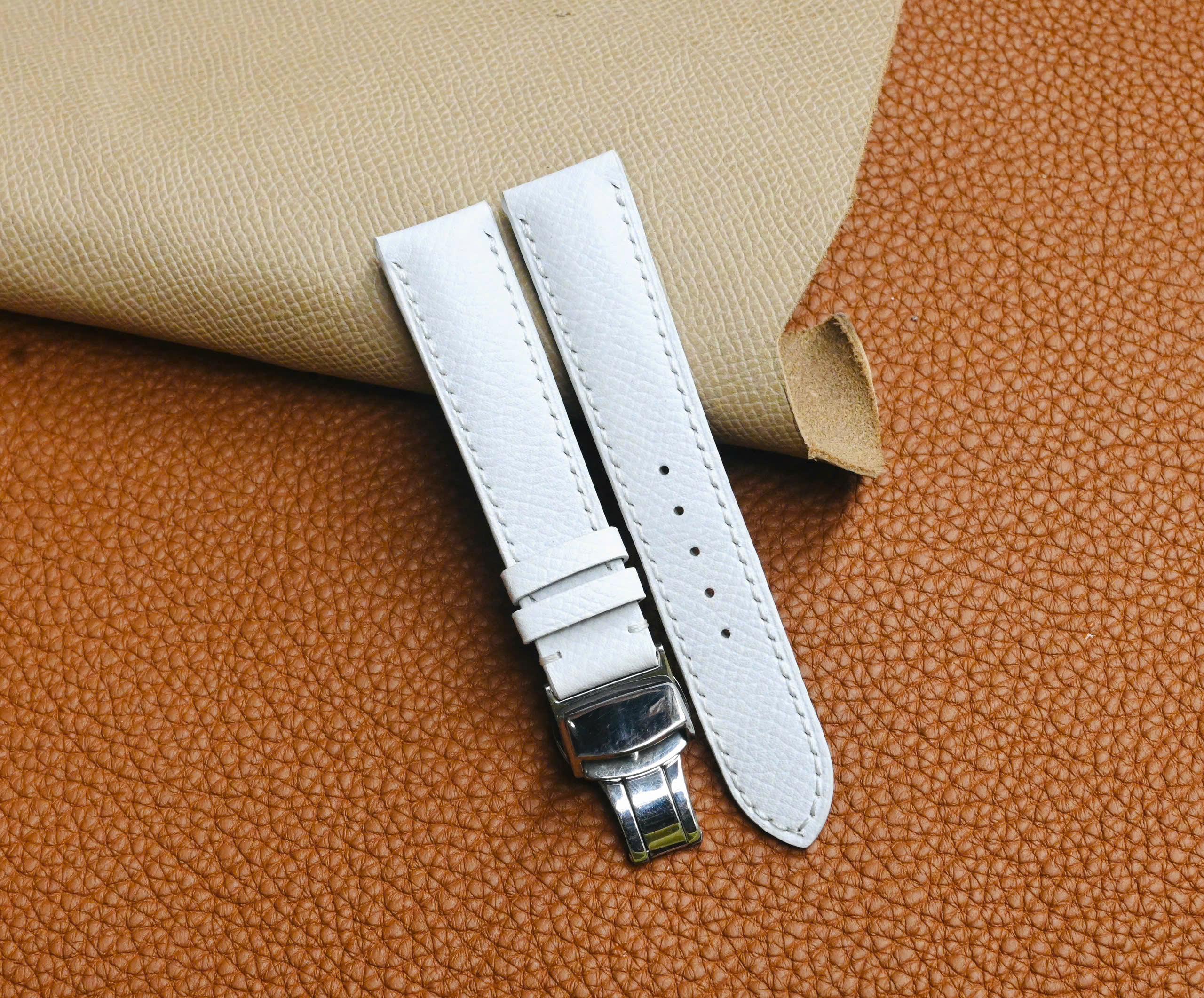Cinturino Originale VINTAGE Casio GF-21 Per Orologi, Colore Grigio, Nuovo Senza Etichetta (NOS). Fatto In Giappone.