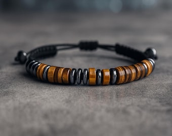 Morse Code Bracelet, Custom Morse Code, Initial Bracelet, Morse Code Bracelet for Men, Morse Code for Men