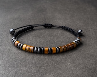 Morse Code Bracelet, Custom Morse Code, Initial Bracelet, Morse Code Bracelet for Men, Morse Code for Men, Couples Bracelet, Gift for Him