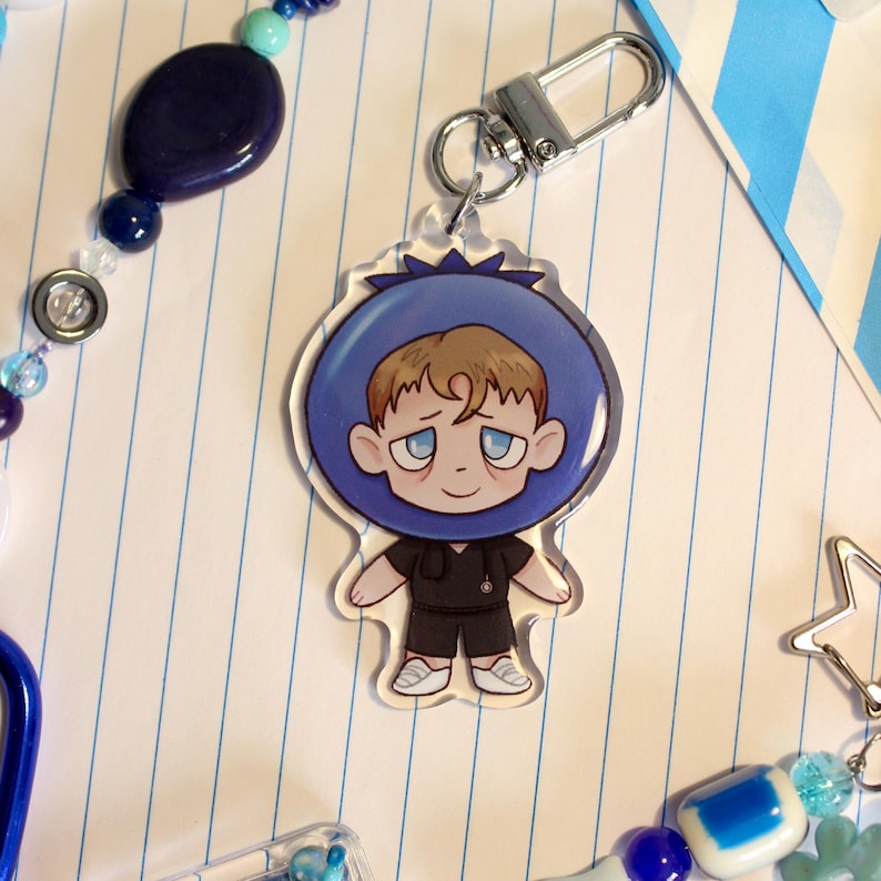 THE PITT KEYCHAINS | Series 1 | The pitt | hucklerobby | fruits image 5
