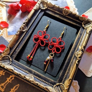 Kimono Earrings - Etsy