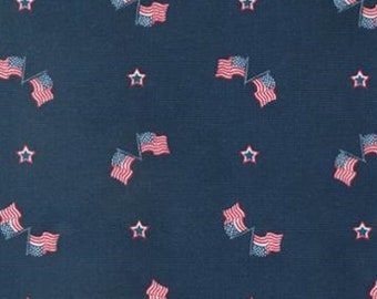 SALE, American Gathering II, Old Glory Navy by Primitive Gatherings/Moda 49246 14, Sold by 1/2 Yard