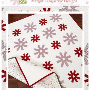SILENT NIGHT Quilt Pattern by The Pattern Basket, Margot Languedoc, 58&quot; x 68&quot;