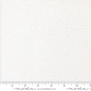 Moda&#39;s FIRESIDE WHITE 60&quot; Wide, Has a Nap Similar to MINKY,  Moda 60001 46, Sold By 1/2 Yard  & Cut Continuous