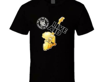 ライブエイド 1985 Tシャツ：バンドエイド フェスティバル