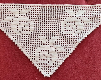 Handmade Lace Bandana: Elegant Custom Design
