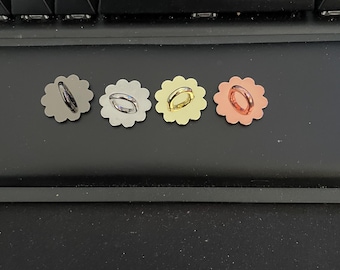 Flower-Shaped Phone Charm, Kindle/Kobo Accessory
