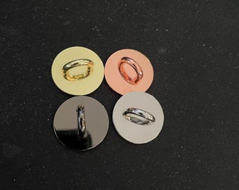 Circle-Shaped  Phone Charm, Kindle/Kobo Accessory