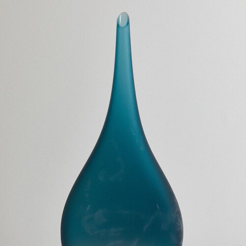 本物のムラーノガラスのオウムの置物 - 手吹きイタリア製アートガラス