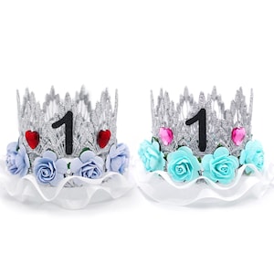 Alice in ONEderland birthday crown | Onederland party hat | Sienna MINI | customize in ANY age | Choose One