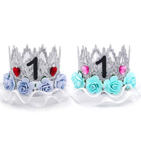 Alice in ONEderland birthday crown | Onederland party hat | Sienna MINI | customize in ANY age | Choose One