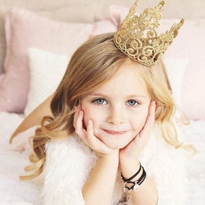 Elle Lace Crown Ready to Ship MINI Lace Crown Photography Prop Toddler ...