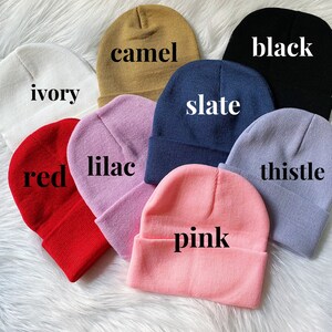 Tiara Beanies hat Choose ONE one size fits most children adults gifts for her image 2