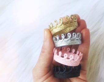 set of 4 TINY crowns for tiny pets || photo props