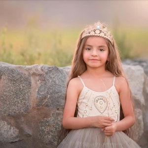 Sister Tallulah lace tiara and crown SET Princess shoot photography props Love Crush Exclusive image 3