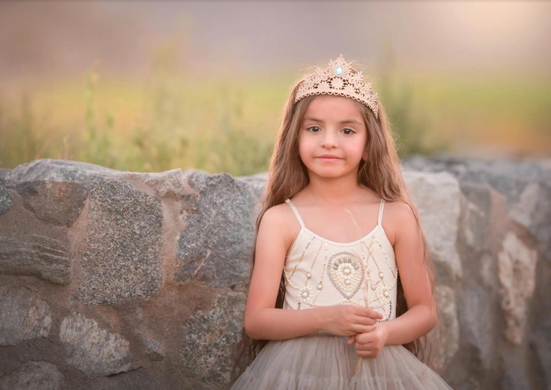 Sister Tallulah lace tiara and crown SET Princess shoot photography props Love Crush Exclusive image 3