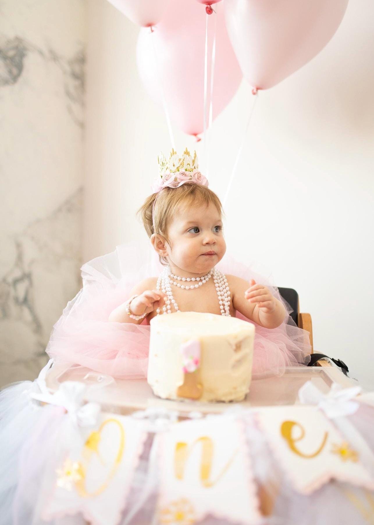 Set Corona E Fascia Per Compleanno Ragazza - Accessorio Festa Con Scritte Birthday Girl E Strass - Foto 7