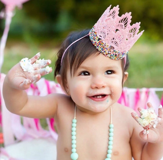 Mini cheap birthday crown