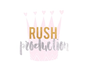 RUSH Production Order Upgrade... Ships within 48 hours