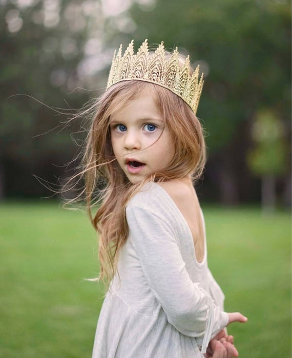 gold dress up crown Birthday for Kids & Adults, Princess Tiara, Toddler Crown, Photo Prop, 50+ Colors - Harlow priceupdate_10.11.24