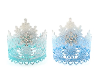 NEW f r o z e n Tallulah Tiara crown || Elsa || MINI lace crown with headband || Choose ONE