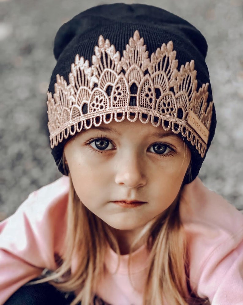 Tiara Beanies hat Choose ONE one size fits most children adults gifts for her image 5