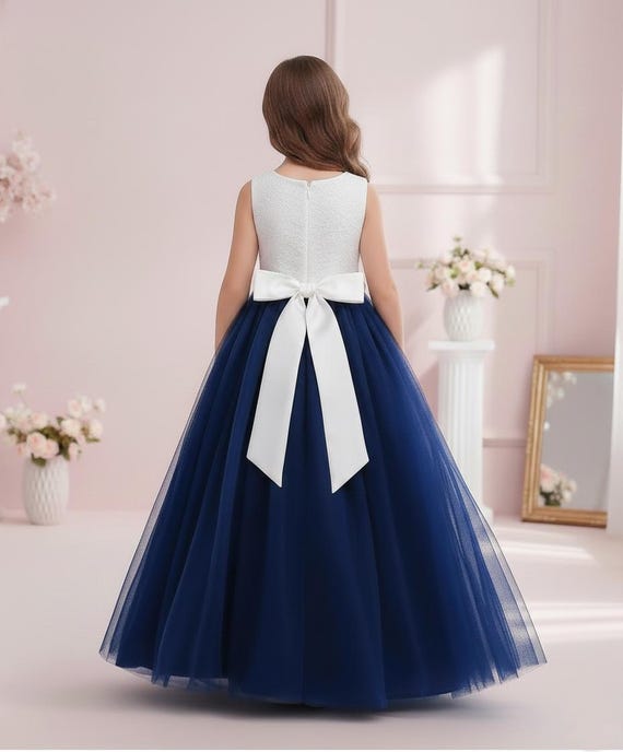 navy white formal dress Berylove Women Black and White Formal Dress A-Line High Neck Maxi Evening Dress, Black / US14 main image 0