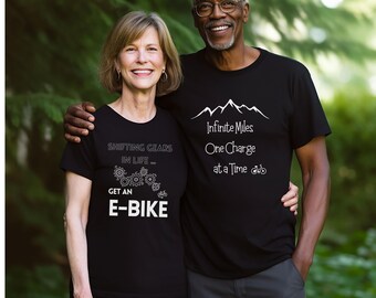Infinite Miles E-Bike Shirt for Long Rides and Touring Cyclists
