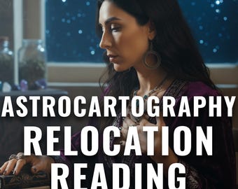 Astrocartography Relocation Reading, My Best Places, In-Depth Relocation Birth Chart Analysis Astrology Reports