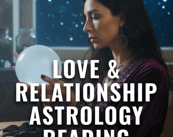 Lectura de sinastría, compatibilidad amorosa, matrimonial y de relaciones + pronóstico astrológico