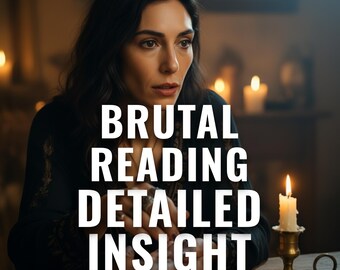 Brutal reading, brutal tarot reading, brutal psychic reading, clairvoyant reading, telepathy reading, same day reading, accurate reading