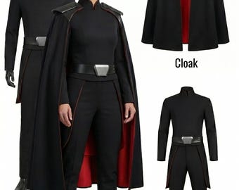 Second Sister Cosplay Costume, Imperial Inquisitor Outfit, Galactic Villain Suit, Handmade Armor Set.