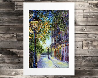 Black and White New Orleans Street Sign Pirates Alley Modern Historic Fine Art Photography Print