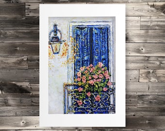 Nawlin's Juliet Balcony - PAPER PRINT