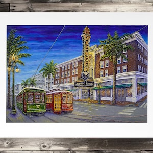 An Evening At The Saenger - PAPER PRINT