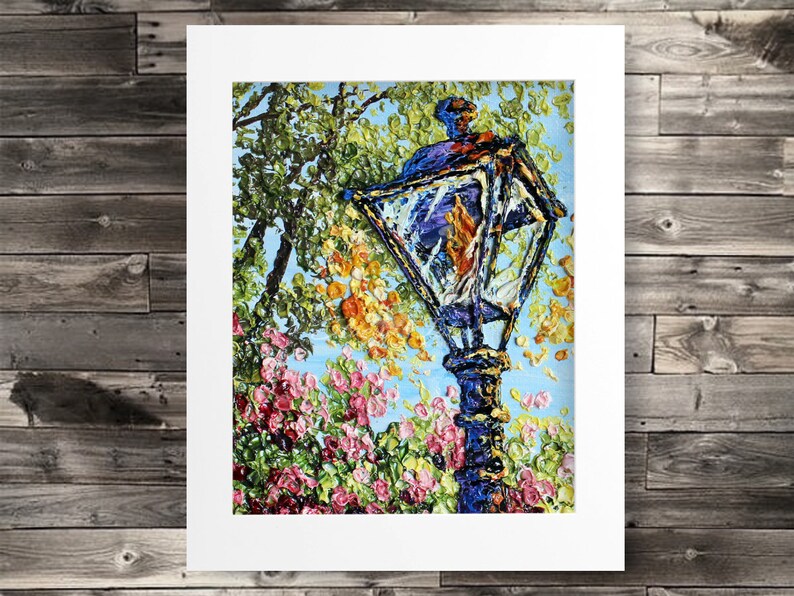 Azalea's Streetlight PAPER PRINT image 1