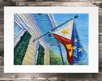 A Cajun Salute - PAPER PRINT