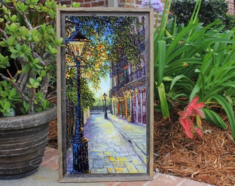 Pirates Alley - GICLEE stretched canvas