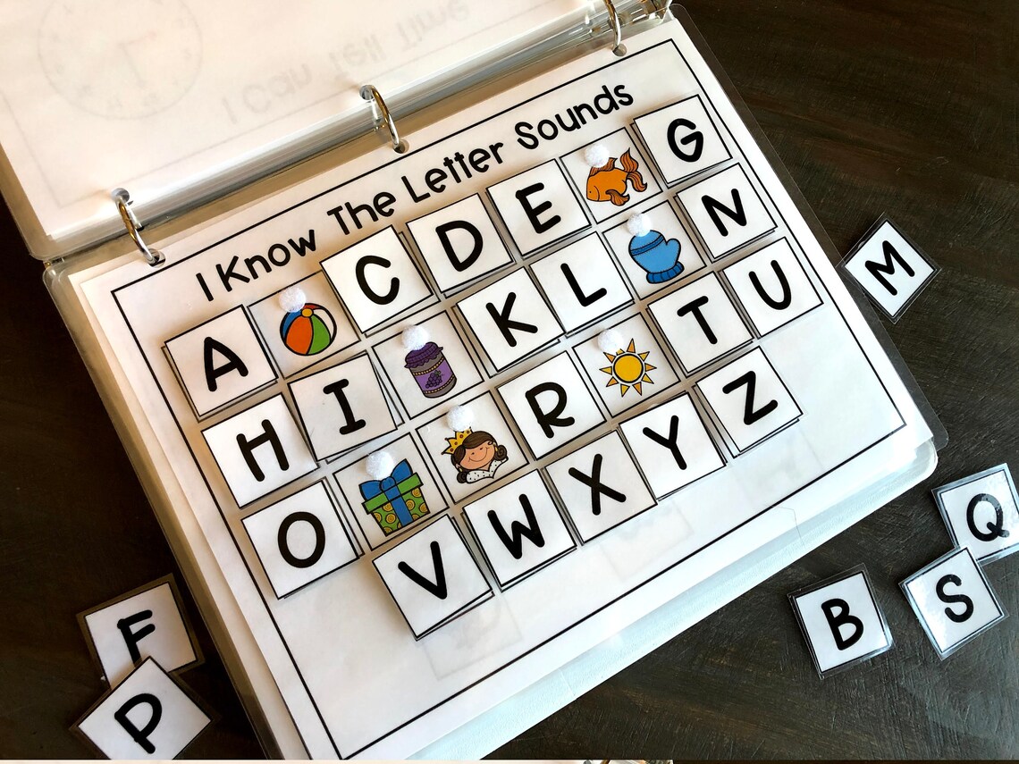 Personalized Kindergarten Binder Etsy