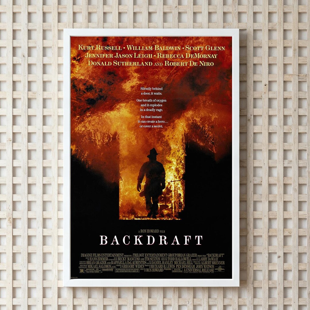 BACKDRAFT Movie Posters, HD Canvas Prints, Movie Scenes, Vintage ...