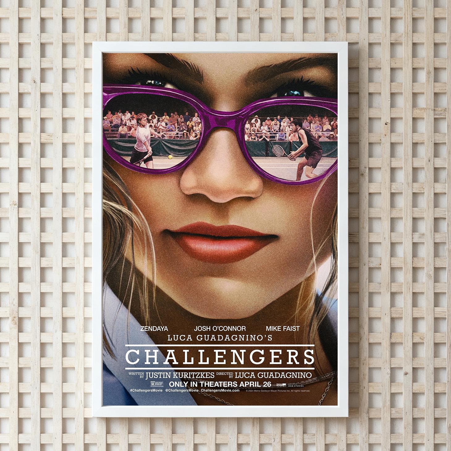 Challengers Movie Poster, HD Canvas Print, Unframed Wall Art