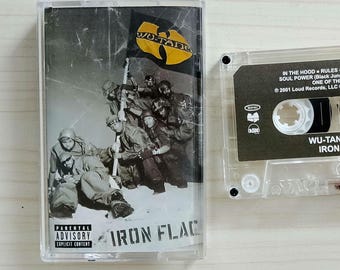 Wu-Tang Clan – Iron Flag Cassette Tape | Hip-Hop Rap 2001 | Vintage Collectible