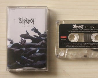 Slipknot – 9.0: Live-Kassette | Schwermetall 2005 | Vintage Sammlerstück
