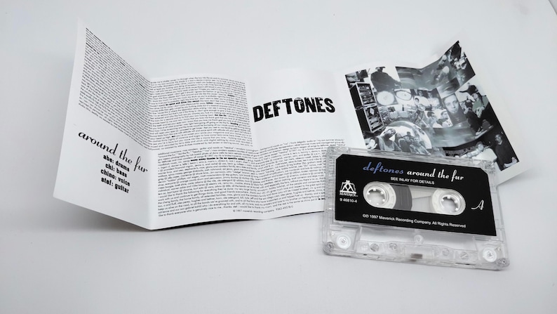 Deftones – Around the Fur (Casete) / Metal Alternativo 1997 / Artículo de Colección Vintage imagen 3