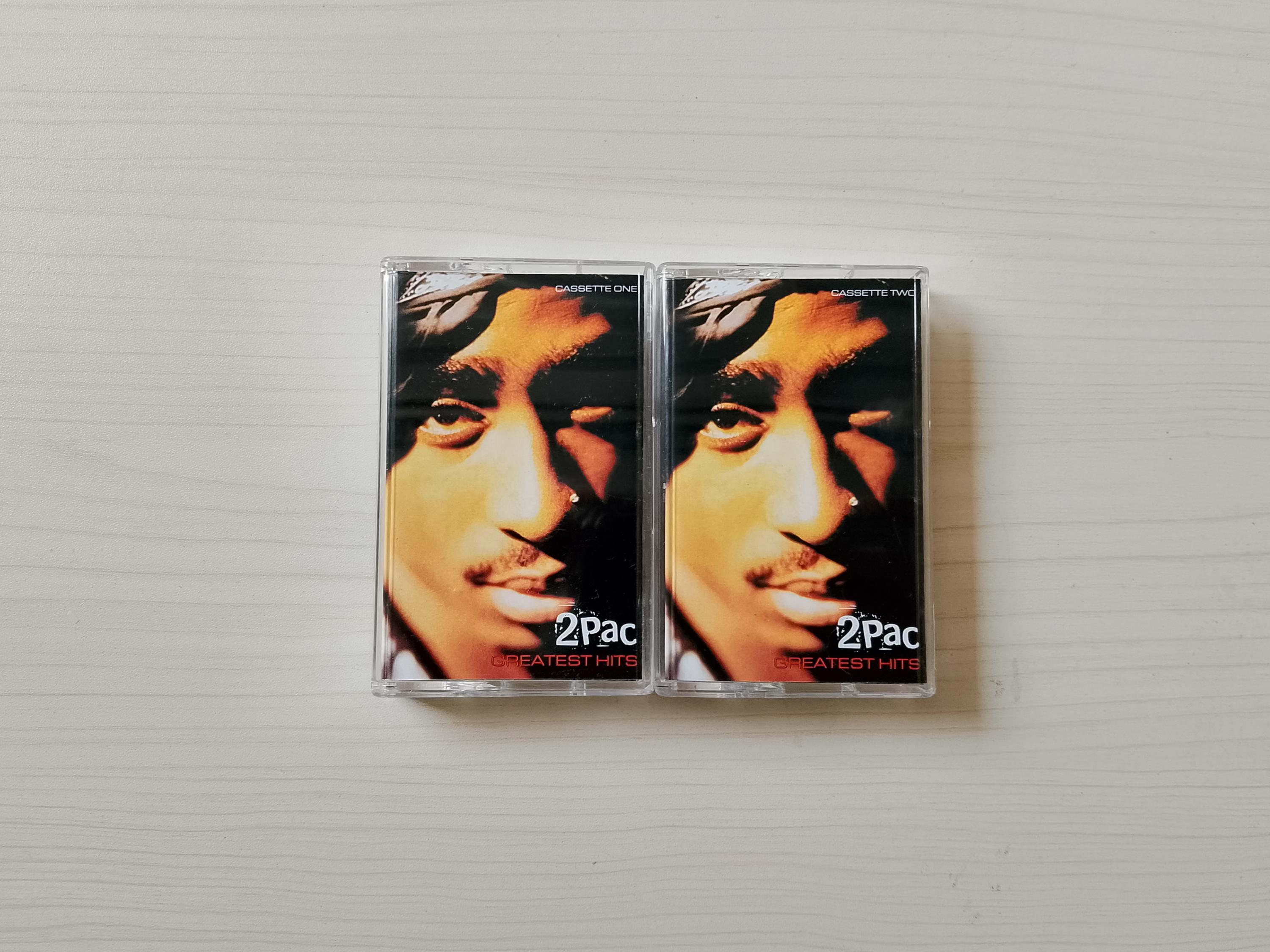 2pac – Greatest Hits Cassette Tape 1 & 2 | Hip-hop Rap 1998