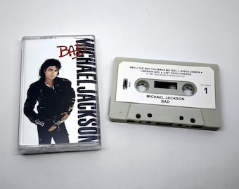 Michael Jackson – Bad | Pop 1987 | Vintage Sammler Kassette
