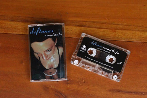 Deftones – Around the Fur Cassette Tape | Alternative Metal 1997 | Vintage Collectible