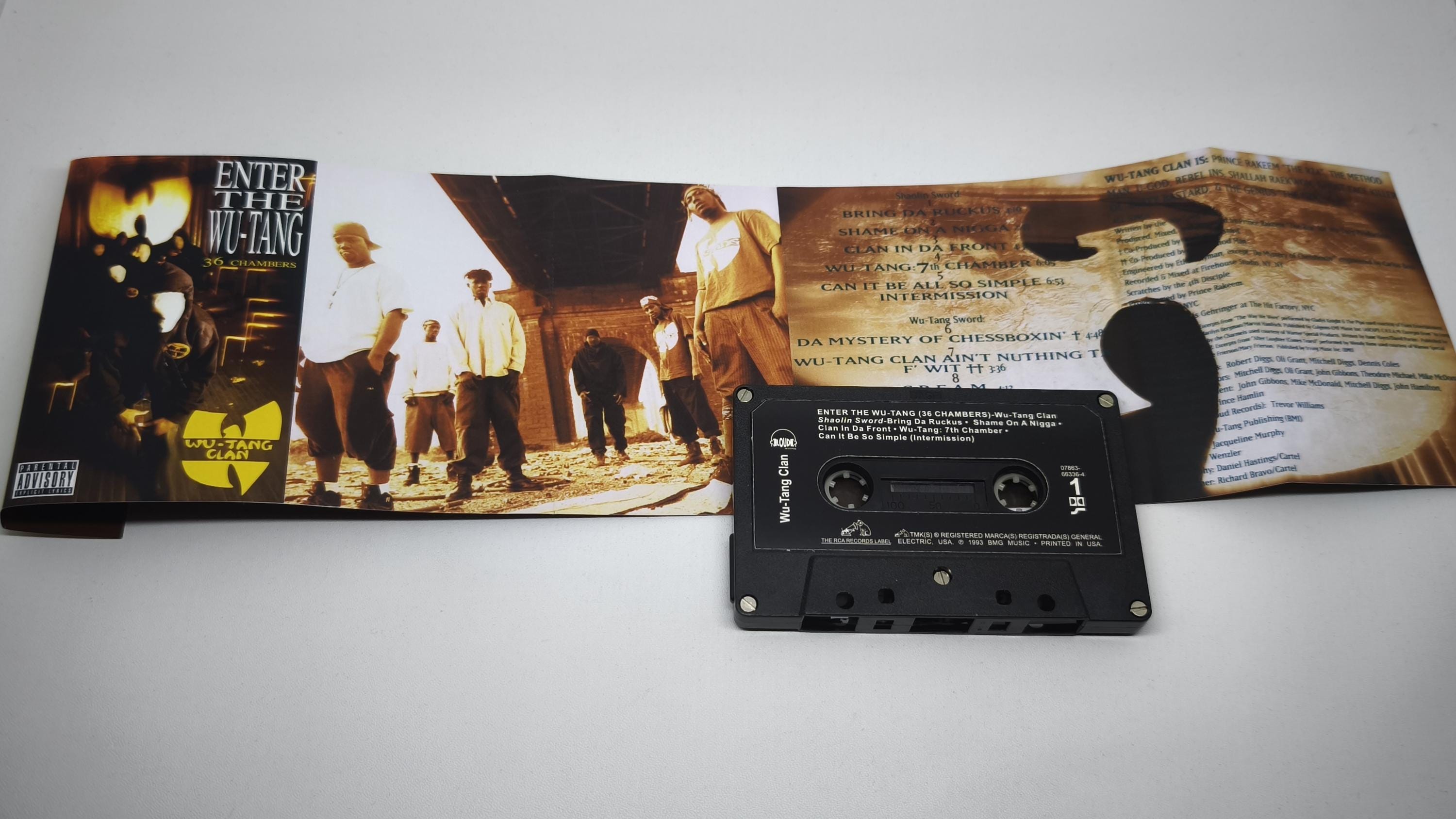 Wu-tang Clan – Enter the Wu-tang (36 Chambers) Cassette Tape | Hip